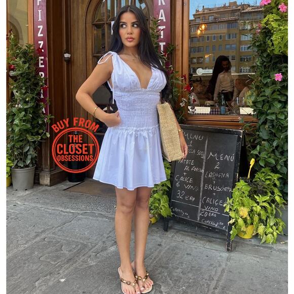 RARE!!! ZARA V-Neck Dress with Ties NWT - Picture 11 of 16